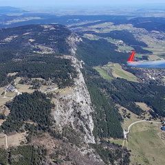 Verortung via Georeferenzierung der Kamera: Aufgenommen in der Nähe von Gemeinde Hohe Wand, Österreich in 1300 Meter